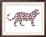 Pink Jaguar Poster by  Avalisa