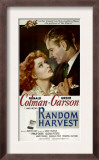 Random Harvest, Greer Garson, Ronald Colman, 1942 Poster