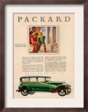 Packard, Magazine Advertisement, USA, 1929 Print