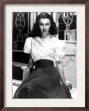 Portrait of Vivien Leigh Posters