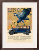Lincoln, Magazine Advertisement, USA, 1928 Prints