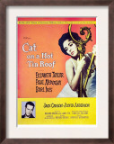 Cat on a Hot Tin Roof, Elizabeth Taylor, Paul Newman, 1958 Posters