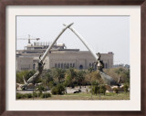 Hands of Victory, Baghdad, Iraq Print by Stocktrek Images 