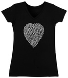 Juniors: V-Neck- Shakespeare Sonnet 18 Vêtements