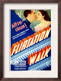 Flirtation Walk, Dick Powell, Ruby Keeler on Midget Window Card, 1934 Prints
