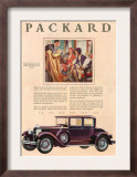 Packard, Magazine Advertisement, USA, 1929 Posters