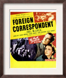 Foreign Correspondent, Joel Mccrea, George Sanders, Laraine Day, Herbert Marshall, 1940 Prints