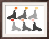 Red Seal Family Posters by  Avalisa