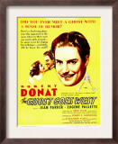 Ghost Goes West, Jean Parker, Robert Donat on Window Card, 1935 Posters