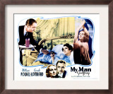 My Man Godfrey, William Powell, Alice Brady, Carole Lombard, 1936 Posters