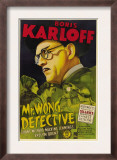 Mr. Wong, Detective, Evelyn Brent, Boris Karloff, 1938 Art