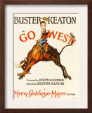 Go West! (Aka Go West), Buster Keaton, 1925 Posters