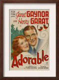 Adorable, Janet Gaynor, Henri Garat, 1933 Prints