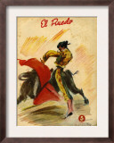 El Ruedo, Magazine Cover, Spain, 1954 Prints