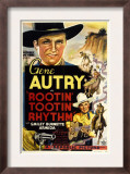 Rootin' Tootin' Rhythm, Top and Bottom: Gene Autry, 1937 Posters