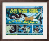 Boy on a Dolphin, Sophia Loren, Alan Ladd, Piero Giagnoni, Clifton Webb, 1957 Art