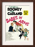 Babes in Arms, Mickey Rooney, Judy Garland, 1939 Prints