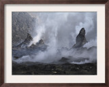 Erta Ale Steaming Hornitos, Danakil Depression, Ethiopia Prints