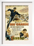 Rio Grande, John Wayne, Claude Jarman Jr., Maureen O'Hara, 1950 Prints
