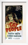 Cat People, Simone Simon, 1942, Cat Posters