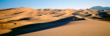 Woman Running in The Desert, Great Sand Dunes National Monument, Colorado Vinilos decorativos por Panoramic Images