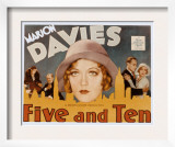 Five and Ten, Marion Davies, Richard Bennett, Leslie Howard, 1931 Print