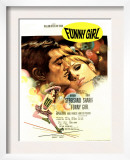 Funny Girl, Omar Sharif, Barbra Streisand, 1968 Posters