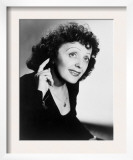 Edith Piaf, French Ballad Singer in Publicity Still from 1947 Poster