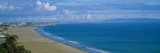 High Angle View of the Beach, Santa Monica, California Wall Decal by  Panoramic Images