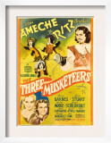 The Three Musketeers, the Ritz Brothers, Don Ameche, Gloria Stuart, Pauline Moore, 1939 Posters
