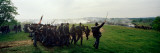 Union vs. Confederacy Pea Ridge Civil War Battle Reenactment, Ozark Mountains, Arkansas Wall Decal by  Panoramic Images