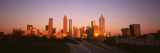 Skyscrapers in a City, Atlanta, Georgia Wall Decal by  Panoramic Images