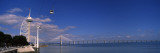 Tower With a Bridge in The Background, Vasco De Gama Tower, Vasco Da Gama Bridge Wall Decal by  Panoramic Images