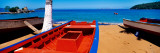 Boats On The Beach, Colorada Beach, Mochima National Park, Anzoategui State-Sucre State, Venezuela Wall Decal by  Panoramic Images