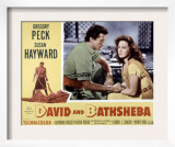 David and Bathsheba, Gregory Peck, Susan Hayward, 1951 Posters