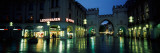 Buildings Lit Up at Dusk at a Town Square, Karlsplatz, Munich, Bavaria, Germany Wall Decal by  Panoramic Images