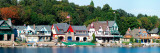 Boathouse Row at the Waterfront, Schuylkill River, Philadelphia Vinilos decorativos por Panoramic Images