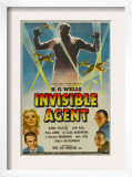 The Invisible Agent, Ilona Massey, Jon Hall, 1942 Posters