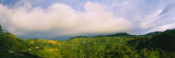 Clouds and Rainbow Over a Mountain, Costa Rica Wall Decal