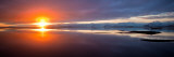 Sunset Over The Sea, Hornafjordur, Iceland Wall Decal by  Panoramic Images