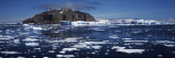 Icebergs Floating On Water, Antarctica Wall Decal by  Panoramic Images