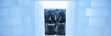 Reindeer Covered Door and Ice Blocks of An Ice Hotel, Jukkasjarvi Wall Decal by  Panoramic Images