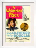 A Woman's Face, Joan Crawford, Melvyn Douglas, 1941 Prints