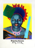 Queen Ntombi Twala Of Swaziland from Reigning Queens Sammlerdrucke von Andy Warhol