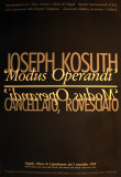 Modus Operandi Posters par Joseph Kosuth