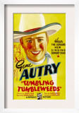 Tumbling Tumbleweeds, Gene Autry, 1935 Print