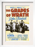 The Grapes of Wrath, John Carradine, Dorris Bowdon, Henry Fonda, 1940 Art
