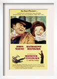 Rooster Cogburn, John Wayne, Katharine Hepburn, 1975 Art