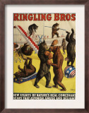 Ringling Bros, Poster, 1900 Posters