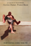 Vertical Study of Man and Woman Collectable Print par Francis Bacon
